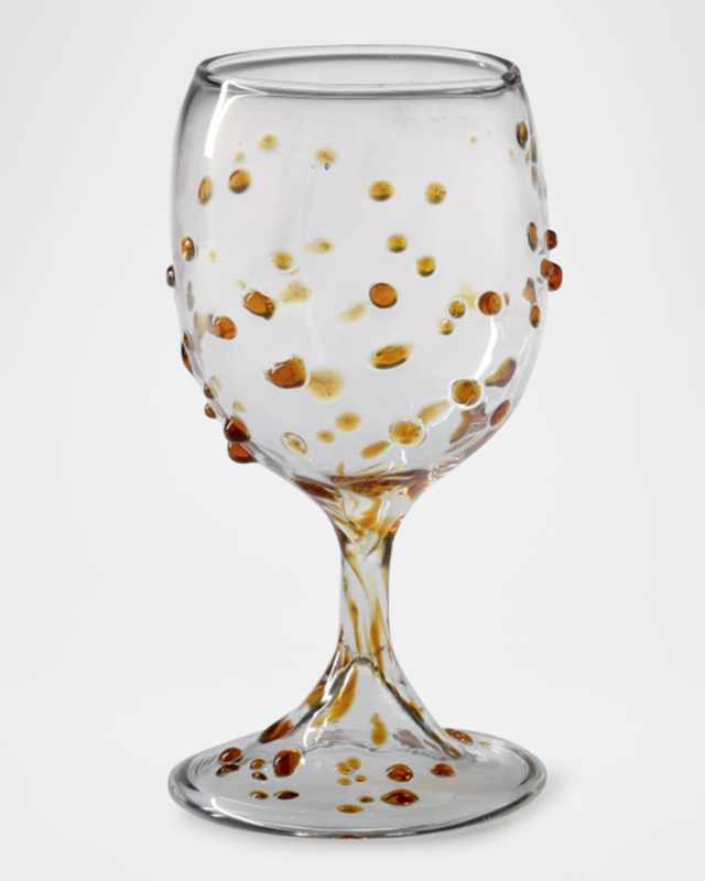 Fragolini 6 oz. Goblet, Amber